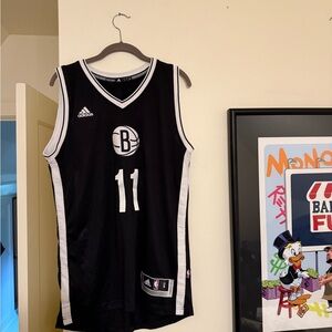 Adidas Black and White Brooklyn Nets Jersey